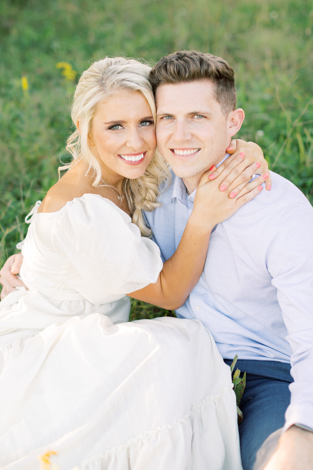 Downtown Belmont Engagement Session 