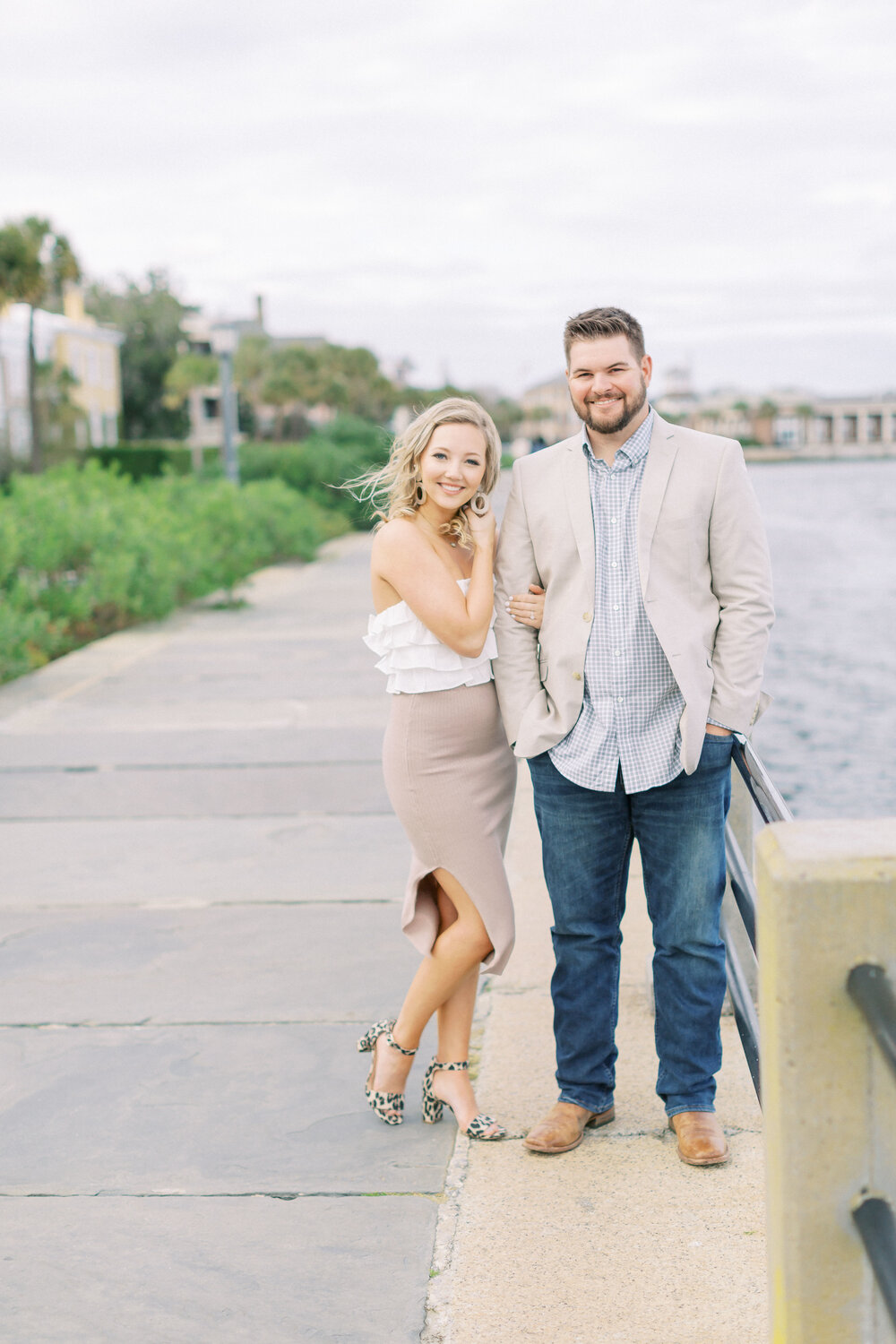 Downtown Charleston Engagement Session 