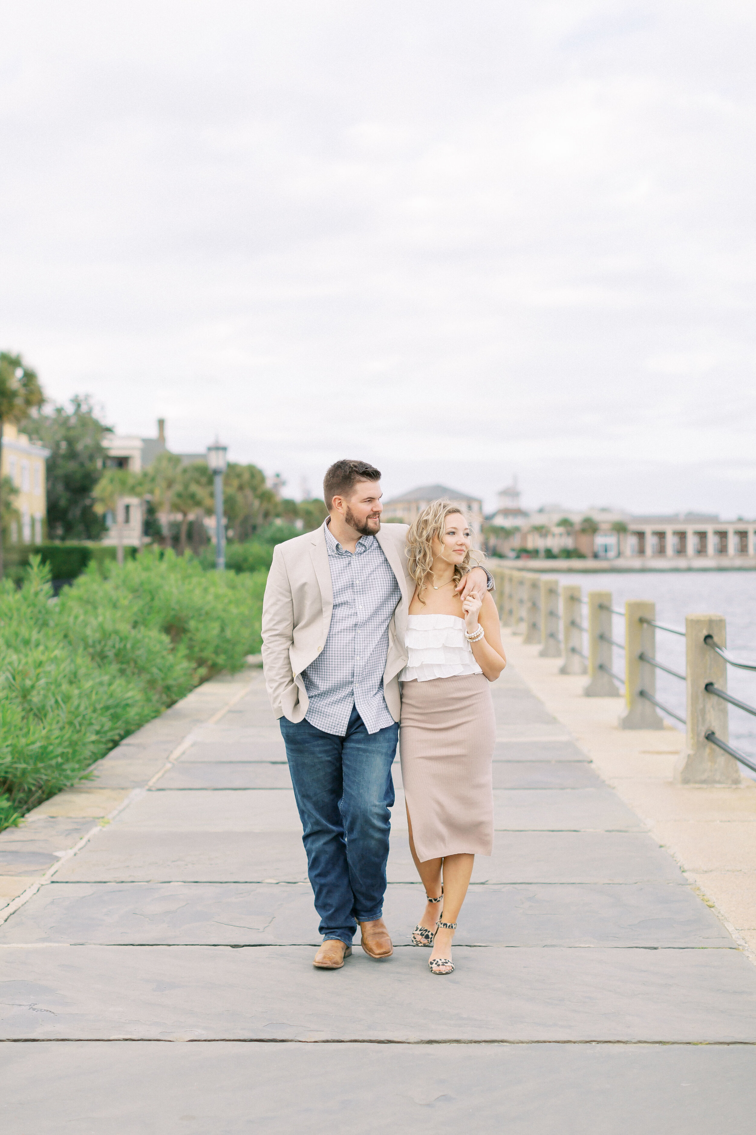 Downtown Charleston Engagement Session 