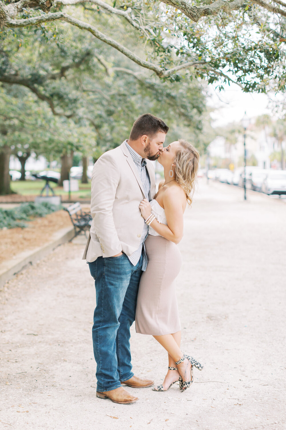 Downtown Charleston Engagement Session 