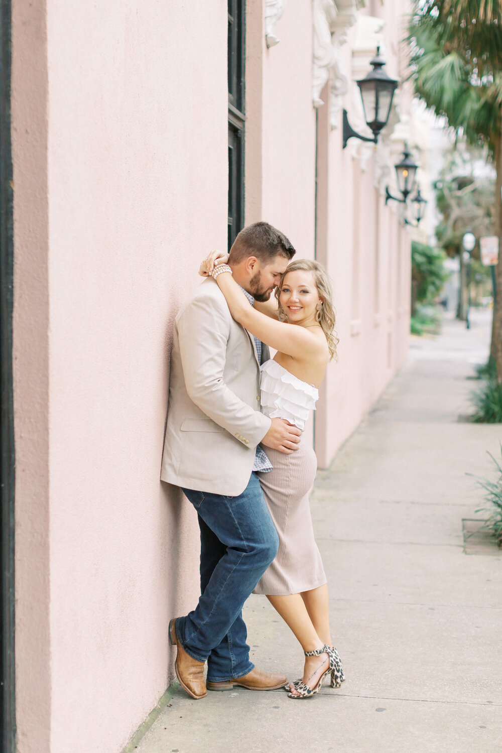 Downtown Charleston Engagement Session 