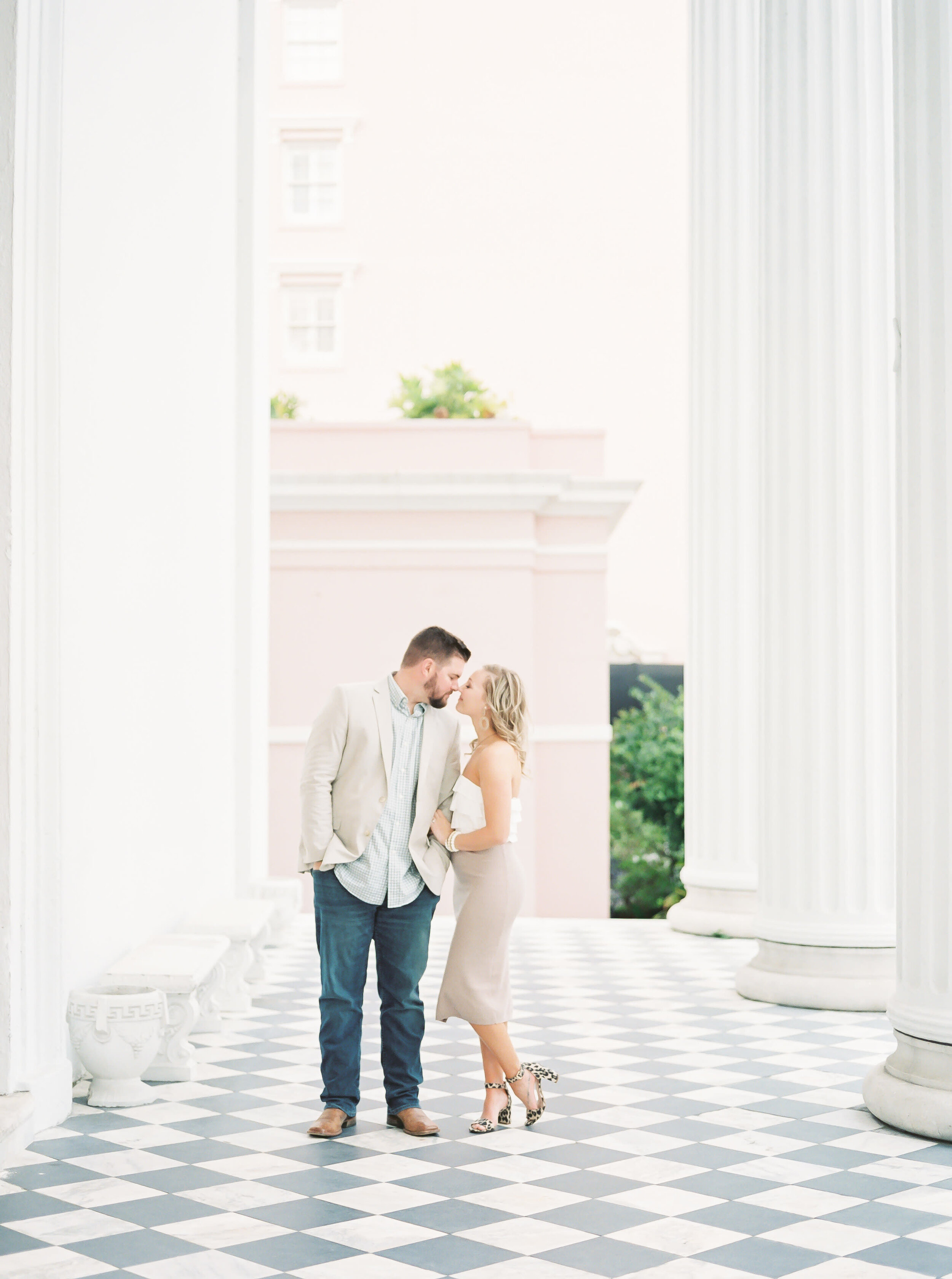 Downtown Charleston Engagement Session 