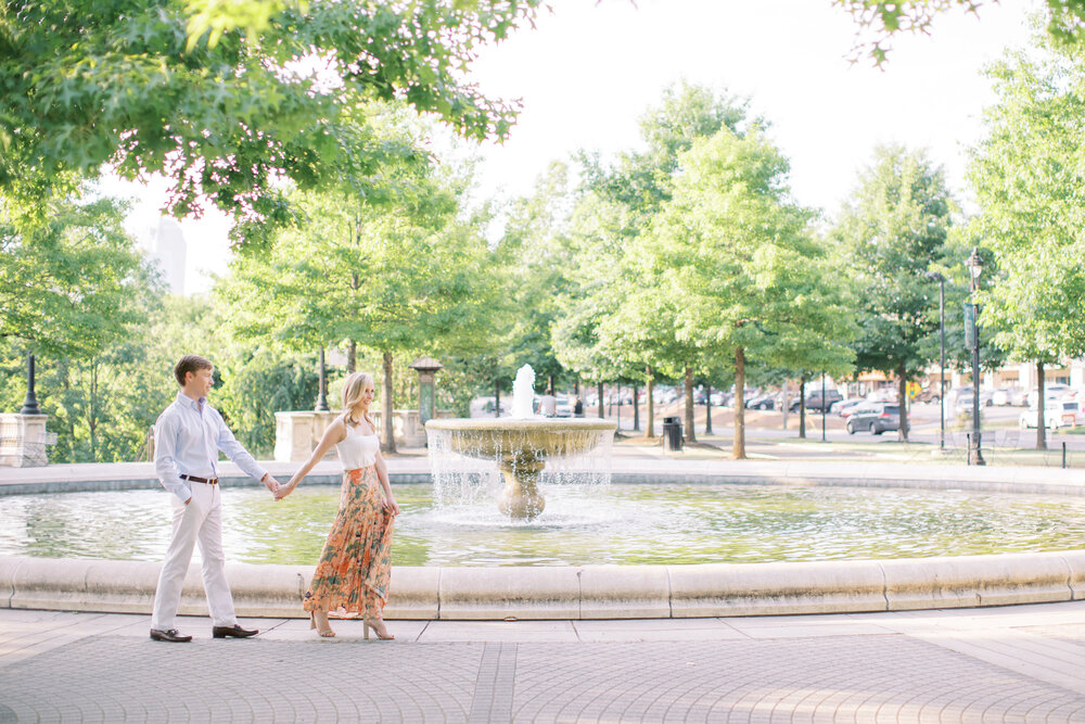A Summer City Engagement at Midtown Park