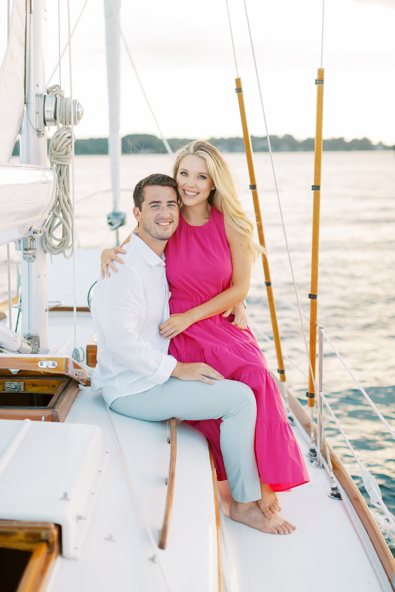 Lake Norman NC Engagement Session Photographer