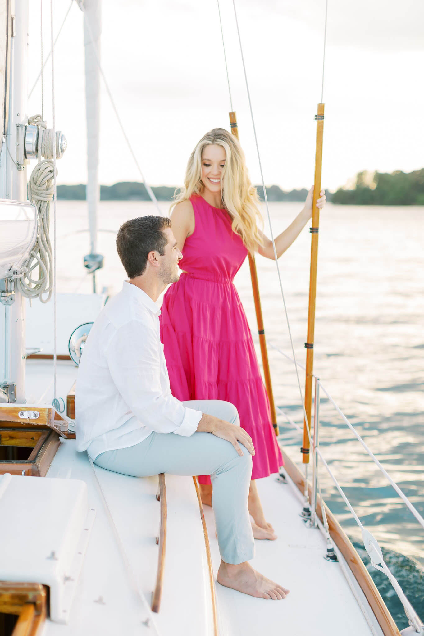 Peninsulas Yacht Club Engagement Session