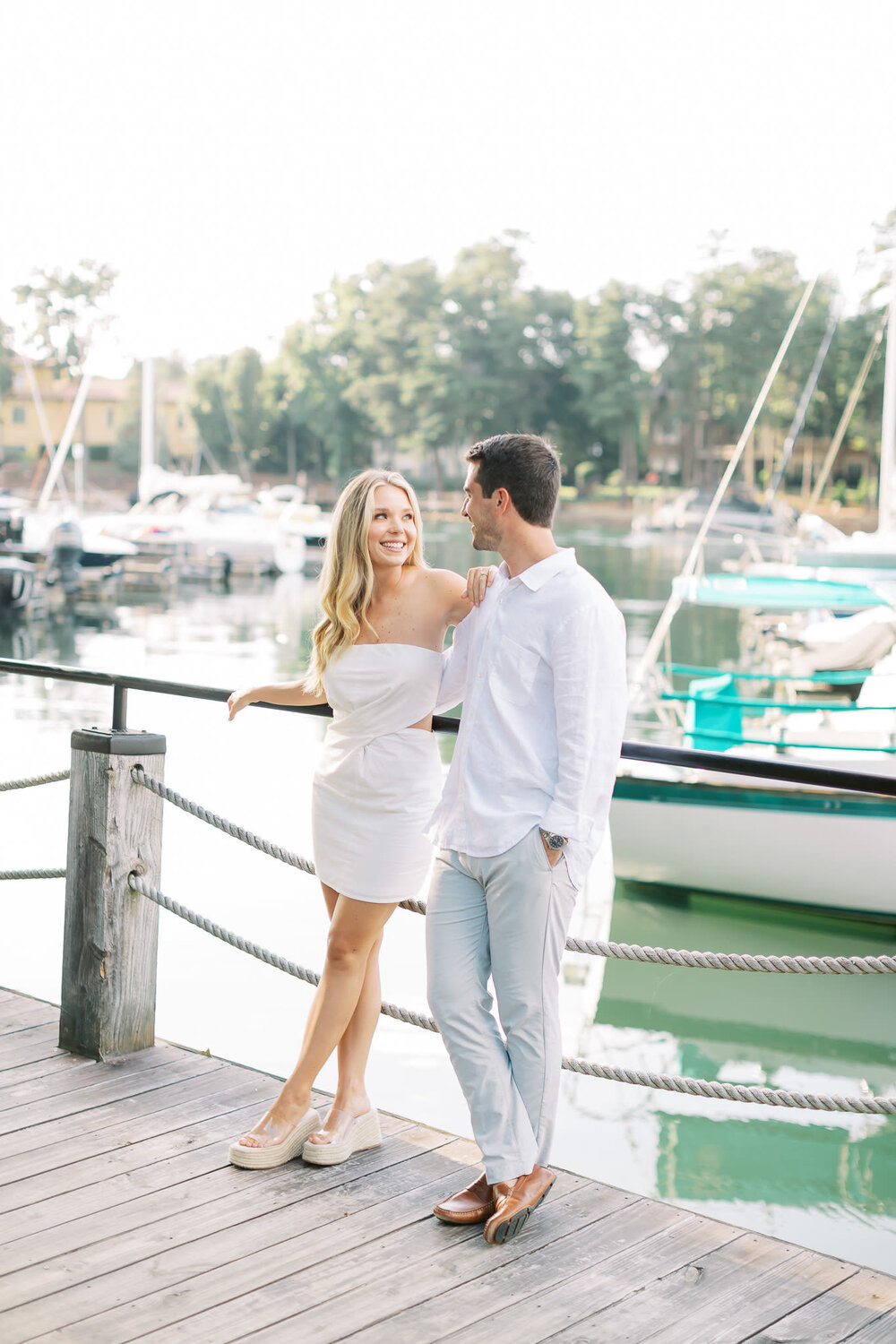 Lake Norman NC Engagement Session