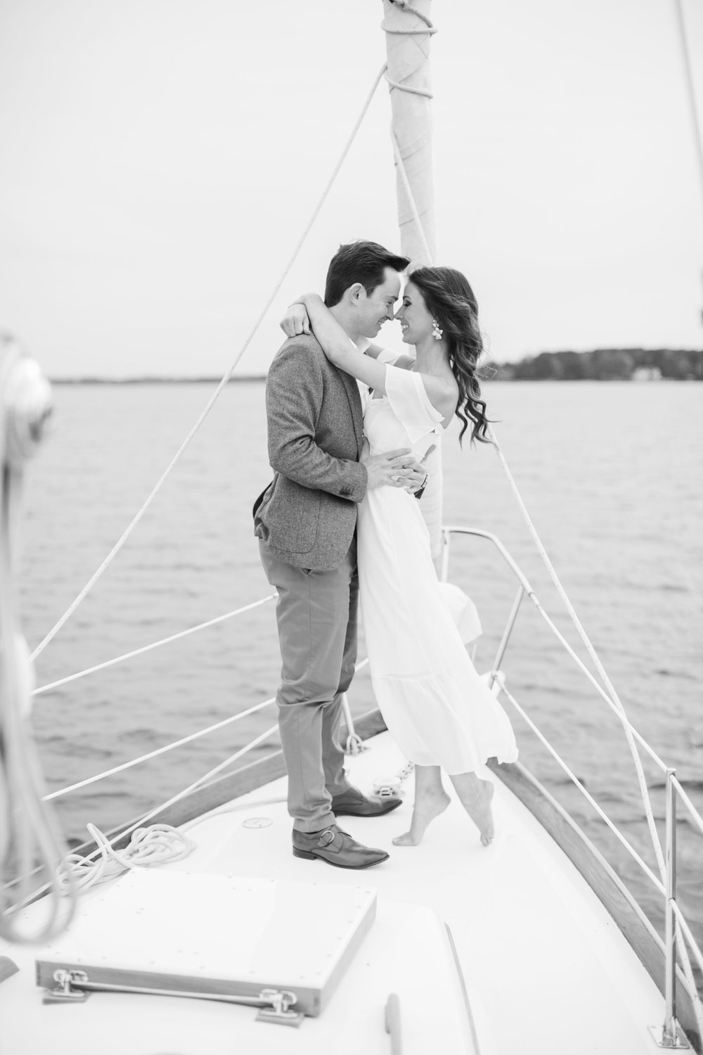 Charlotte Sailboat Engagement Session