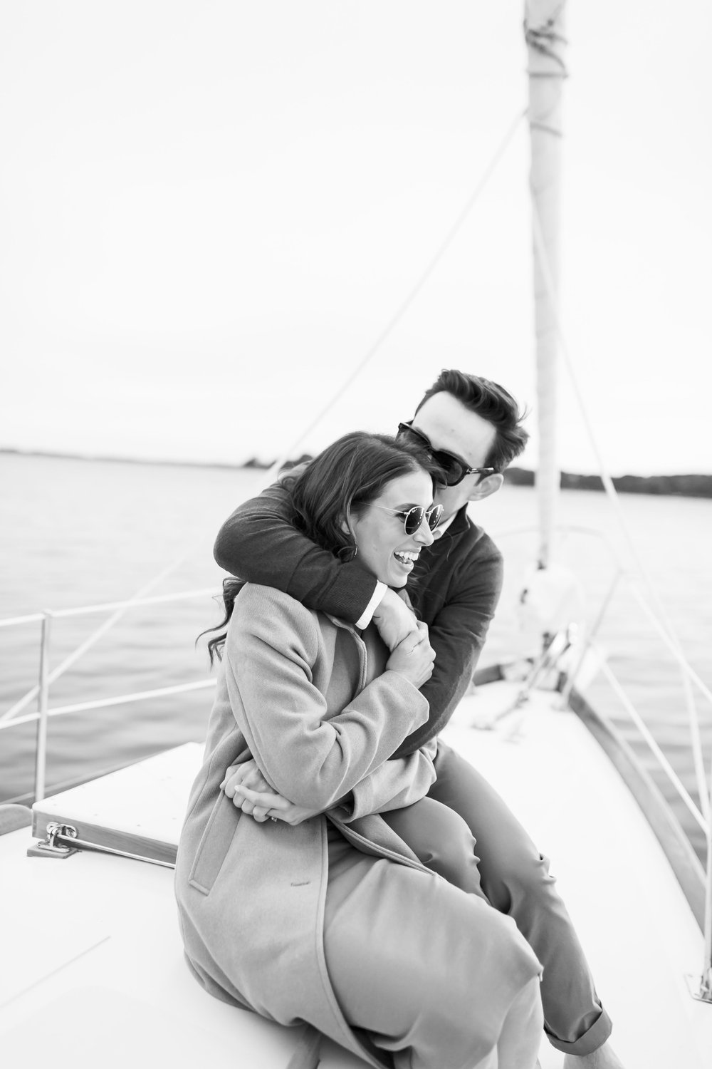 Charlotte Sailboat Engagement Photography Session