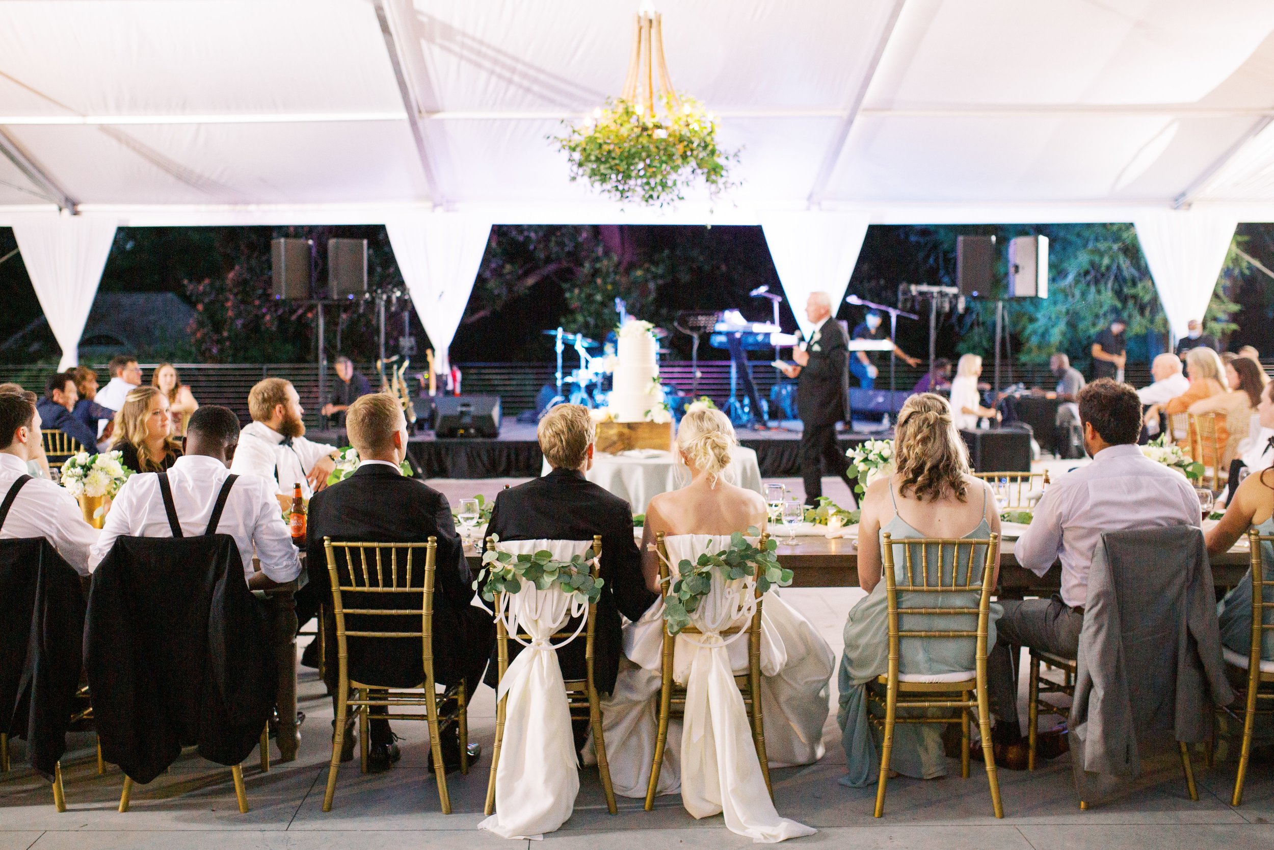 tented wedding reception in charlotte nc