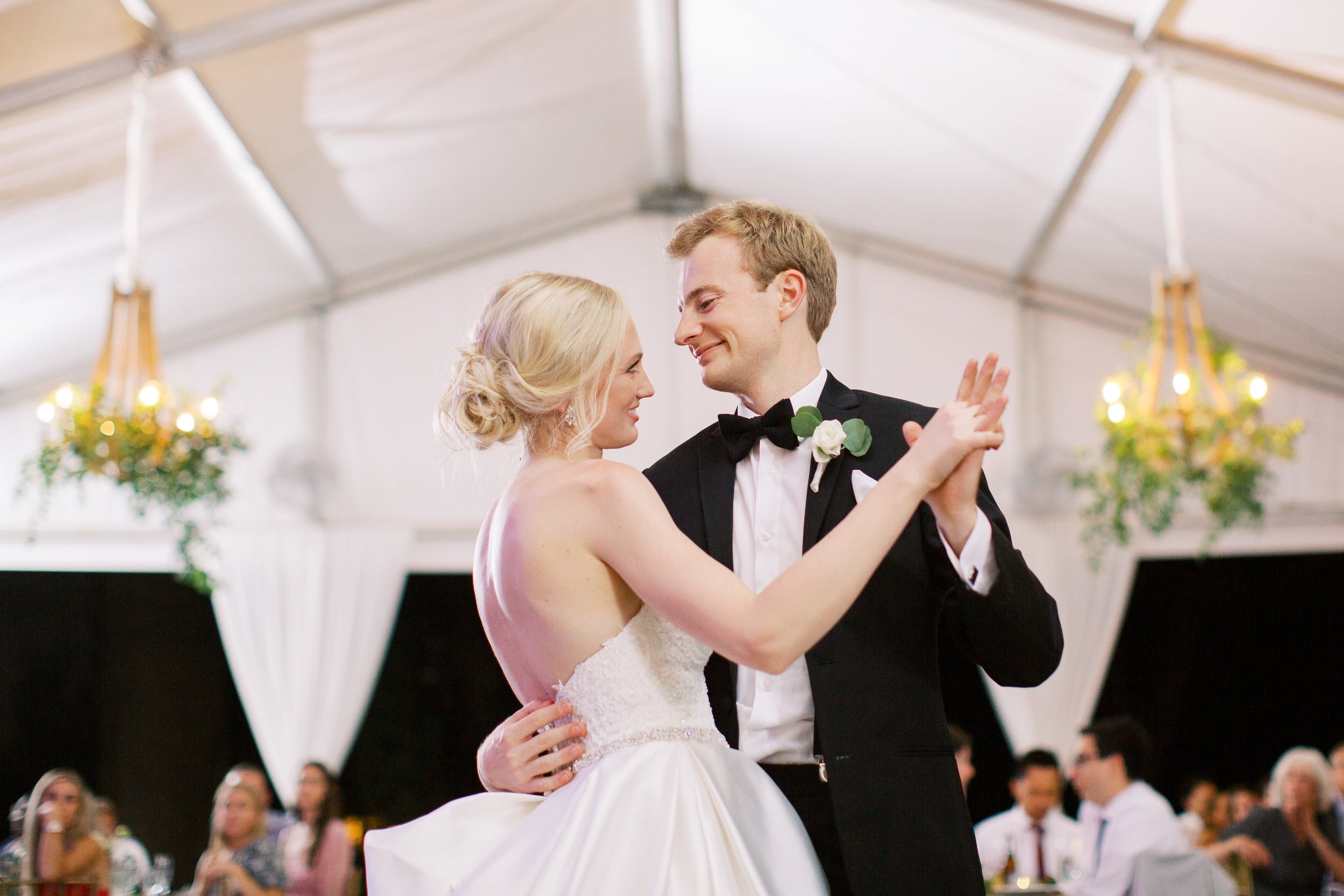 first dance bride and groom photo