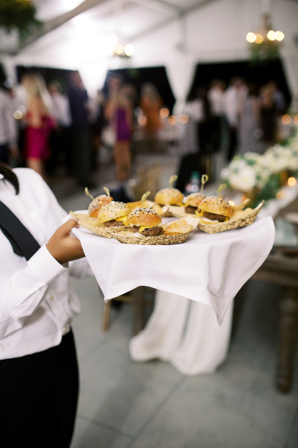 late night snack ideas at wedding reception