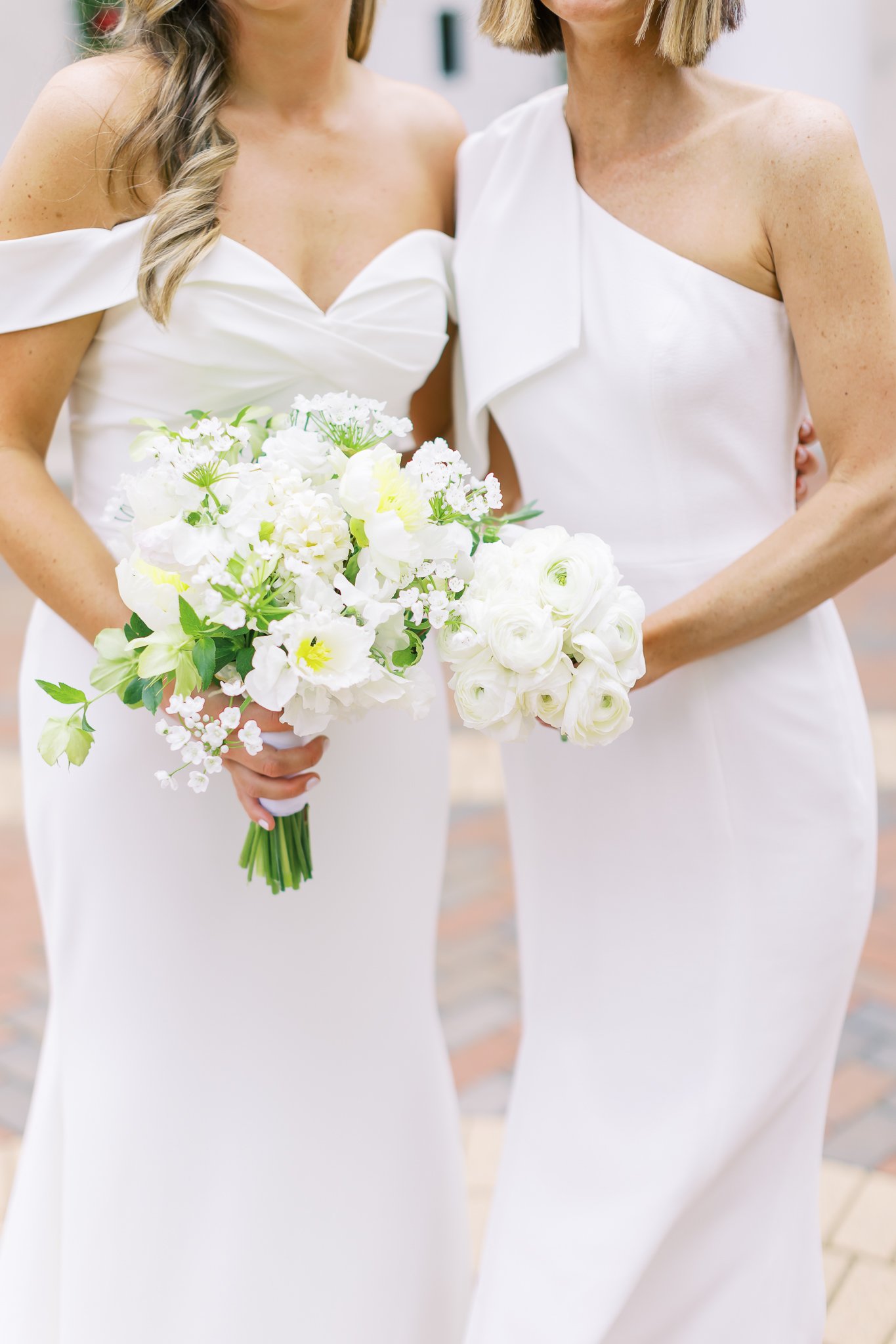 Bride with Bridesmaid floral inspo