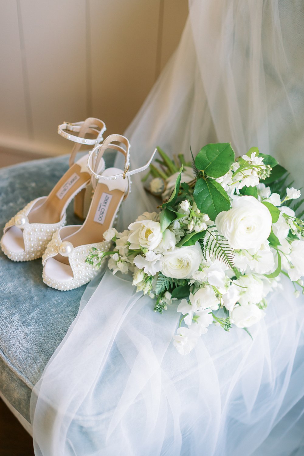 Jimmy Choo Pearl Wedding Shoes