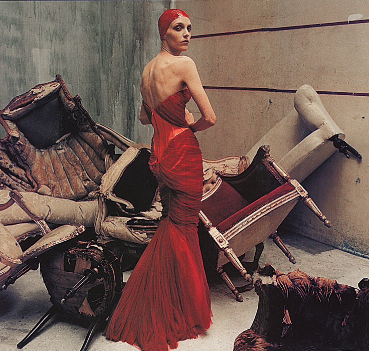 Client: Italian Vogue Photographer: Steven Meisel