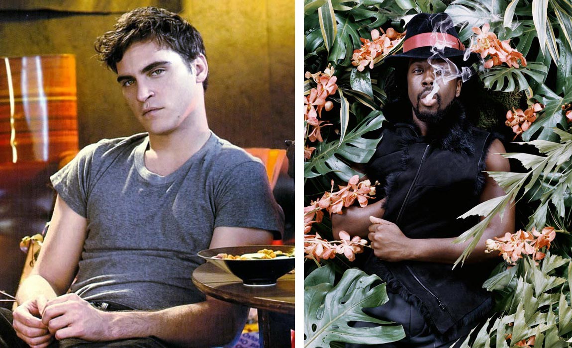 Client: Joaquin Phoenix / Photographer: Steven Klein Client: Wyclef / Photographer: Guzman