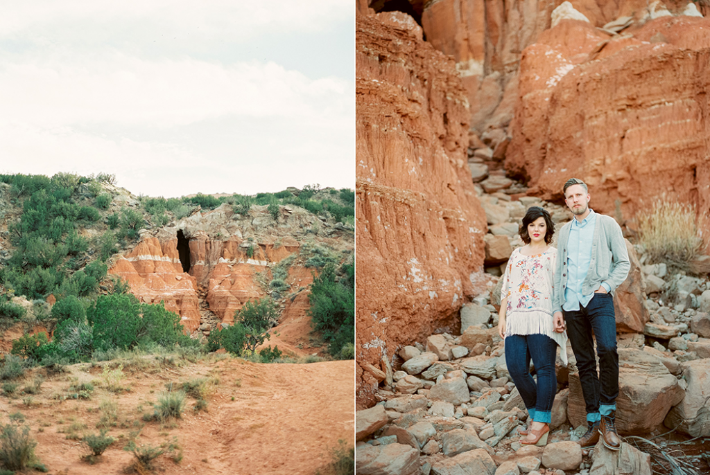 Palo Duro Canyon engagement photographer