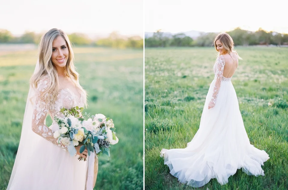 Becca Lea Photography, La Mesita Ranch Wedding, Hayley Paige Bridal, Sara Gabriel Veil, Floriography Flowers, Santa Fe Wedding Photographer, Santa Fe Wedding, Fine Art Destination wedding, Destination Wedding Photographer, Fine Art Film wedding photographer, Kendra Scott Earrings