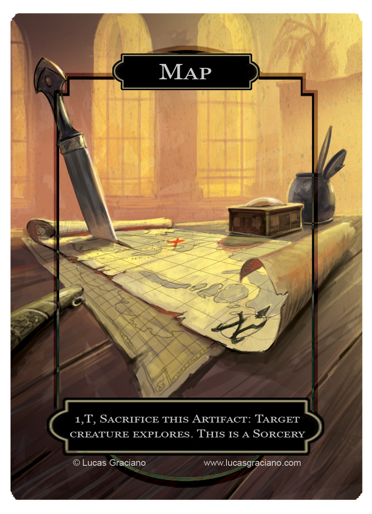 mtg map token cards Magic The Gathering - Outlaws of Thunder Junction