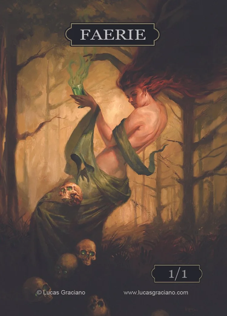 Faerie - TOKEN  The Art of Lucas Graciano