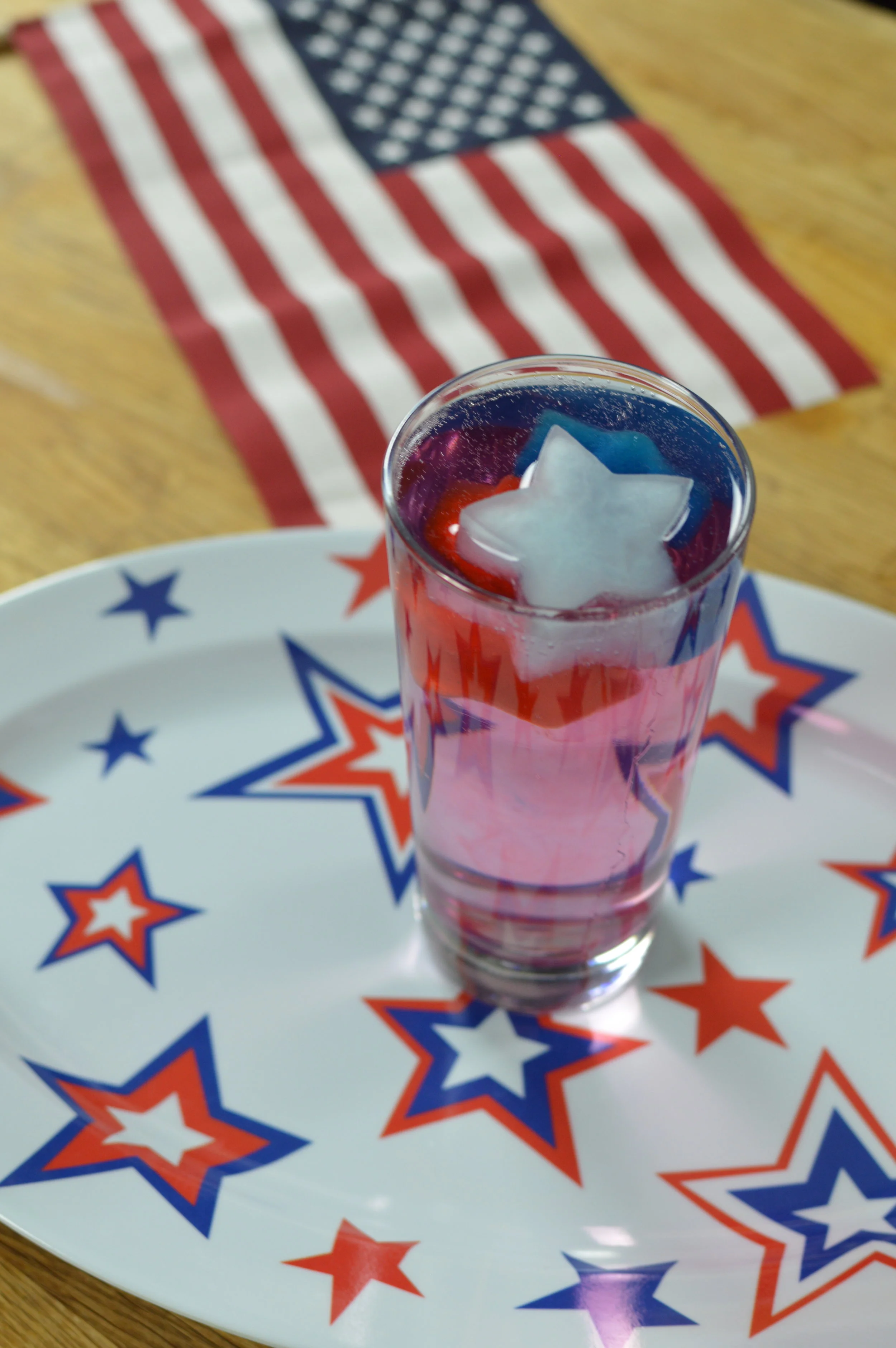 Red, White and Blue Drinks!