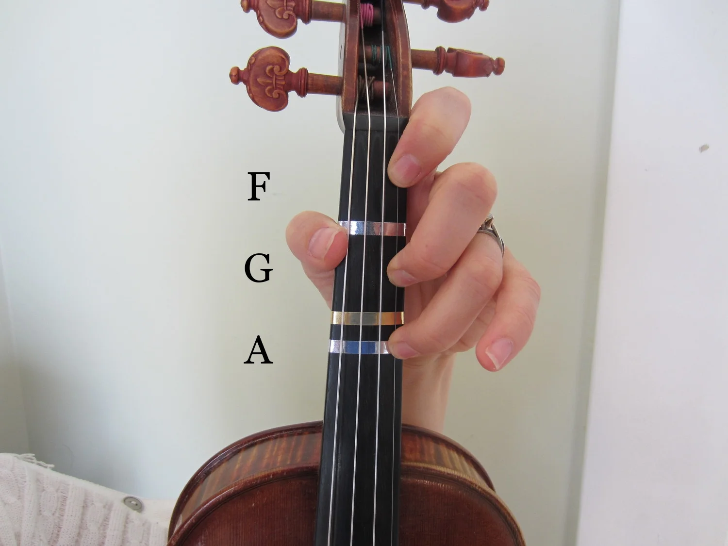 Violin Fingering E String — The Violin
