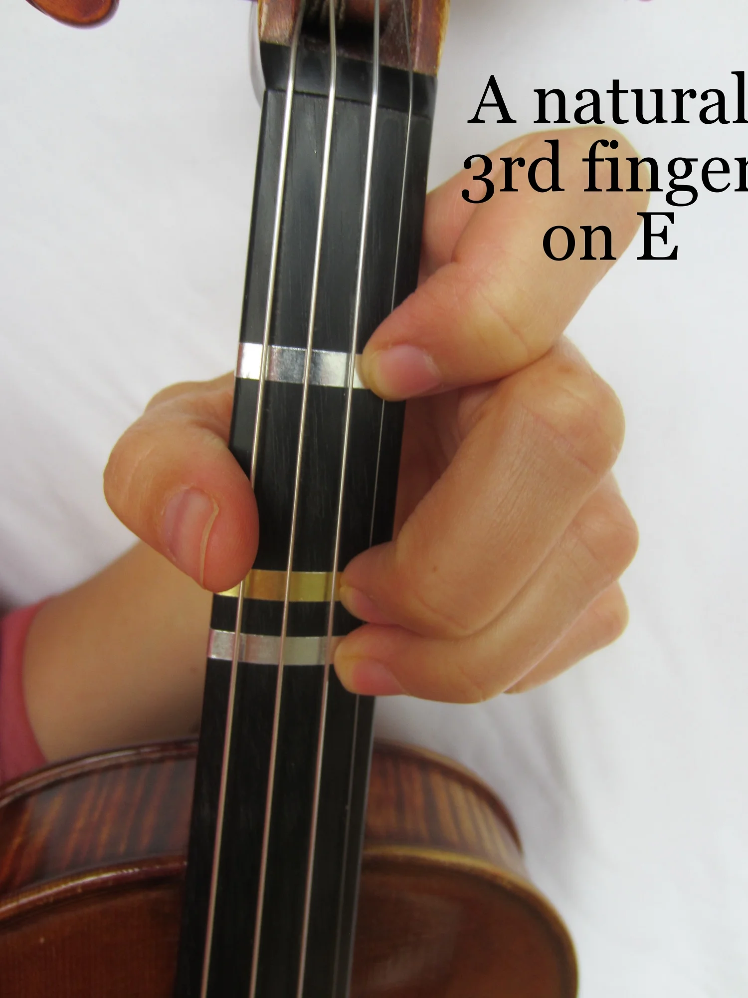 Violin Fingering A — The Violin