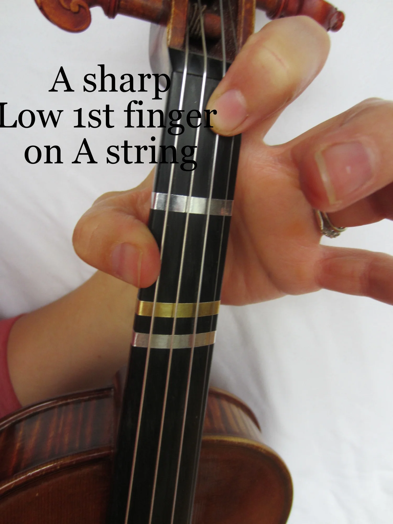 Violin Fingering A sharp on A.JPG