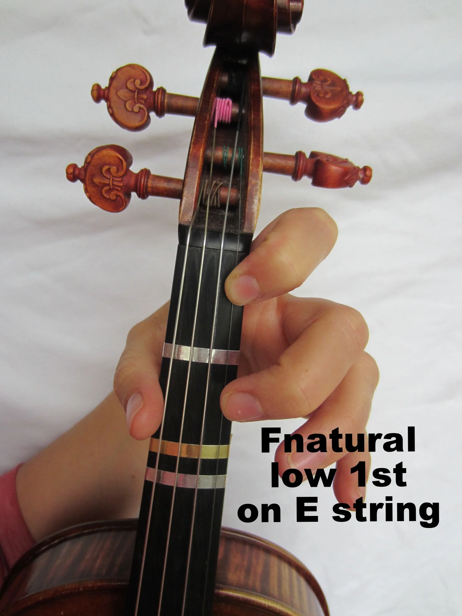 Violin Fingering F — The Violin