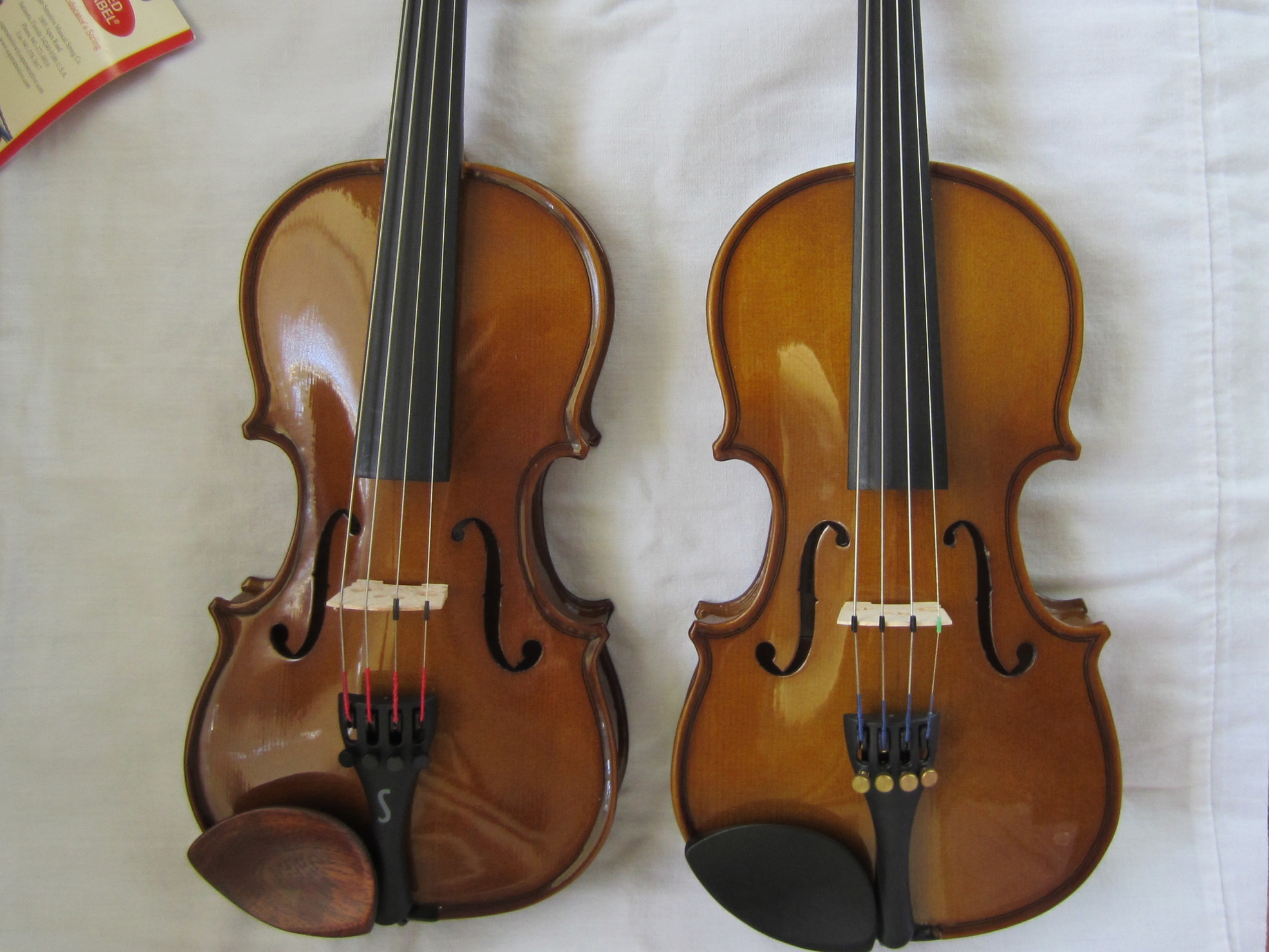 Cremona and Stentor Violins