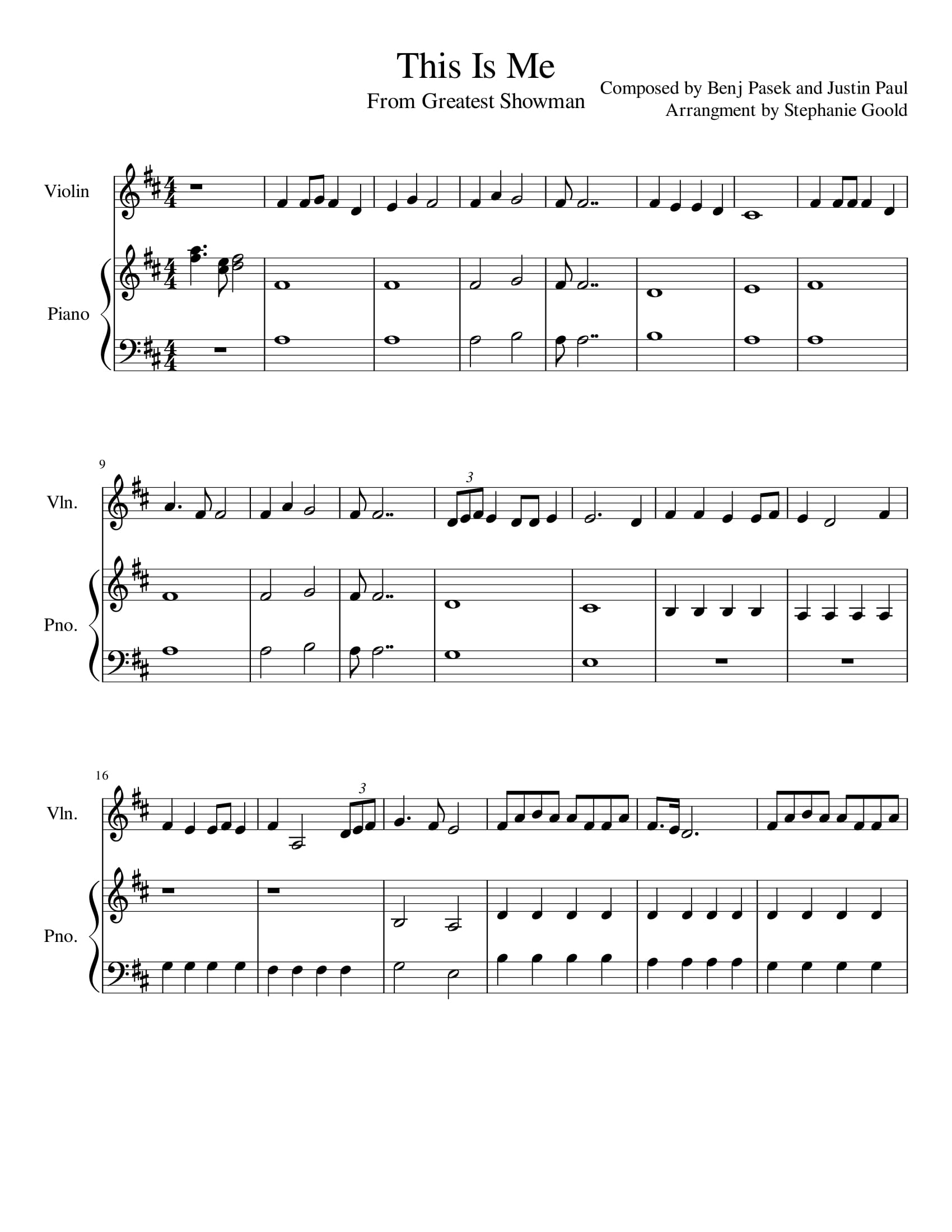 Canciones infantiles  Violin music, Piano score, Piano