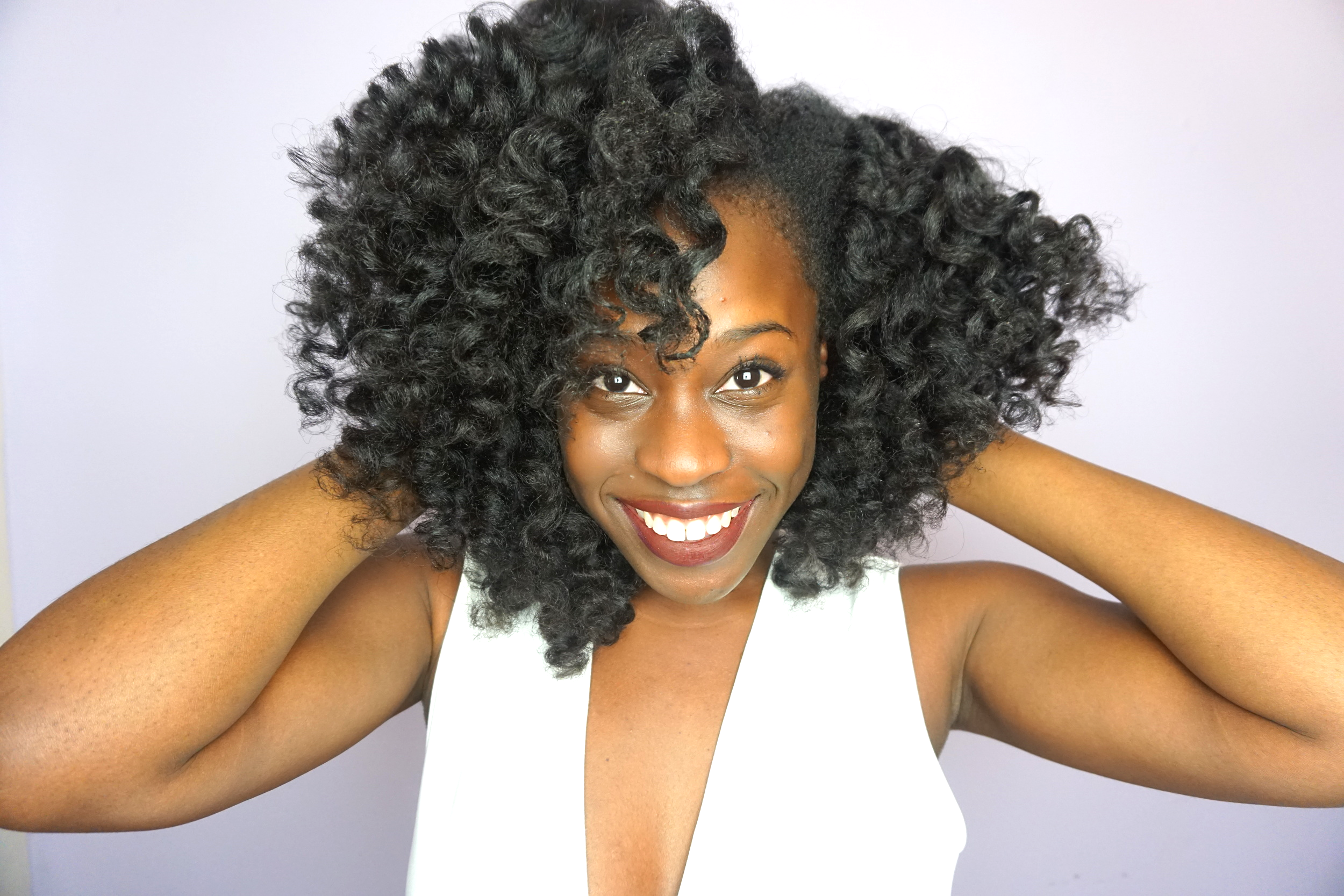 How to: Wand Curl Kinky HerGivenHair Natural Hair Extensions — The Self  Love Organization