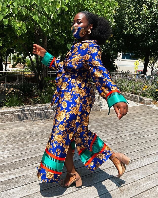 On my way to the REVOLUTION 🖤❤️💚 Happy #juneteenth Loves! Today I woke up feeling super proud to be #black ! ✊🏿 We are on our way to FREEDOM! We have an ARMY of ANCESTORS behind us! PERIODT. ✨