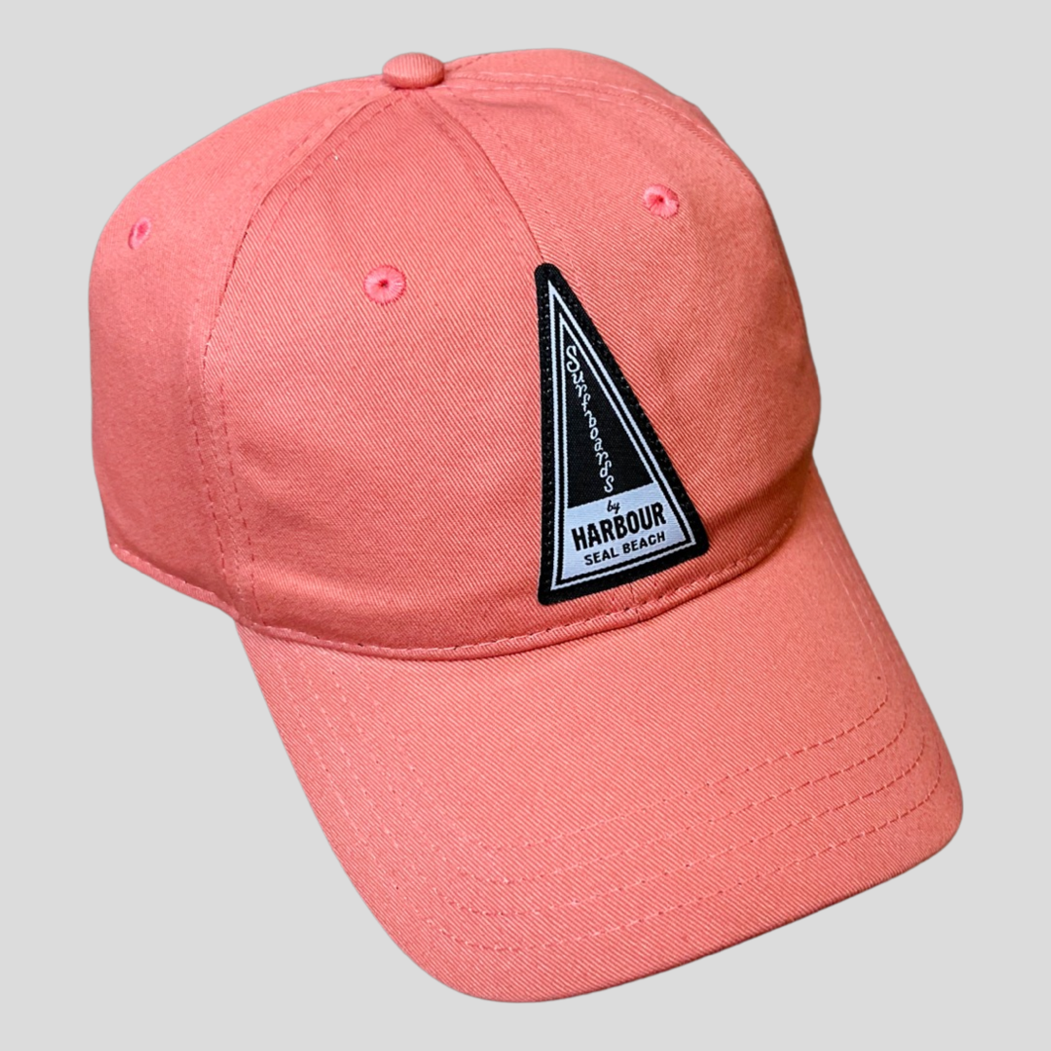 triangle dad cap - nantucket red