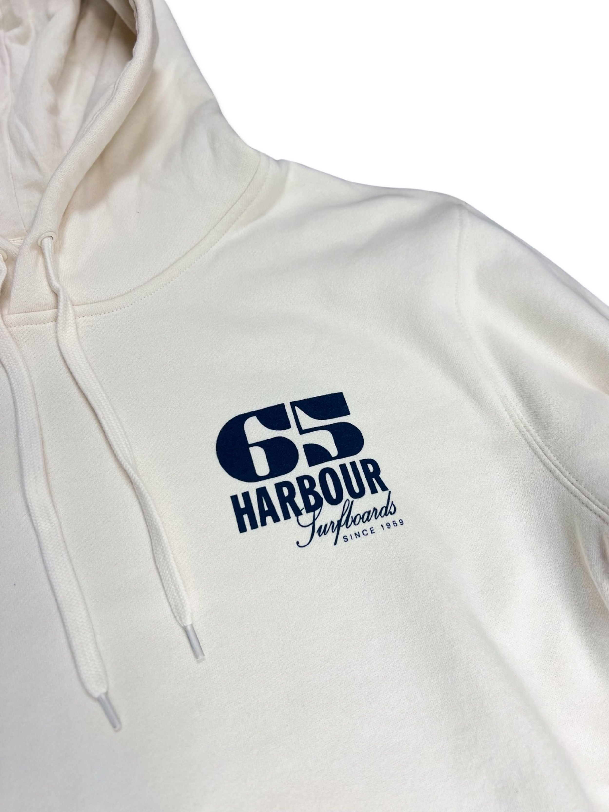 65th Anniversary Hoodie - Natural — Harbour Surfboards | Shop