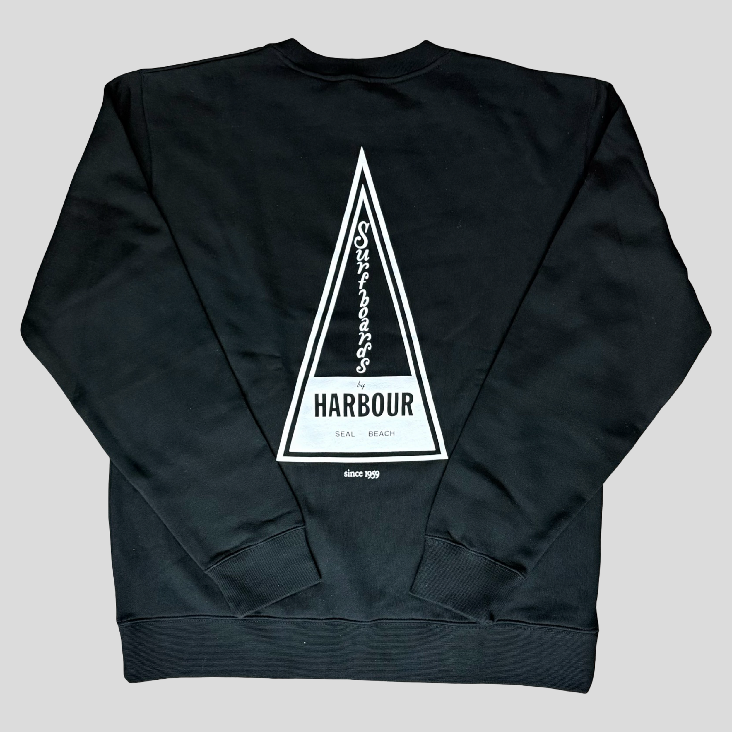 TRIANGLE CREWNECK - BLACK
