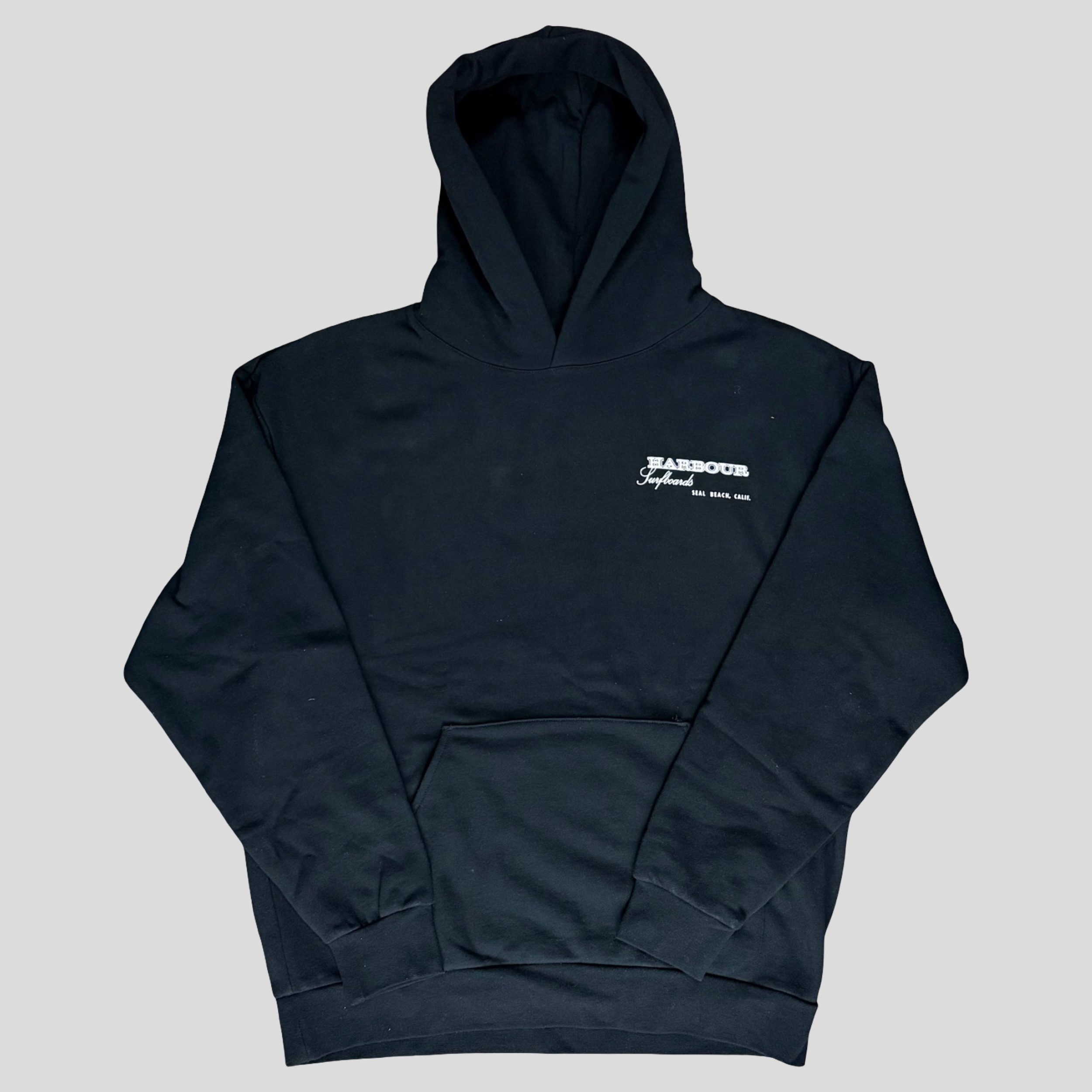 TRIANGLE HOODIE - BLACK