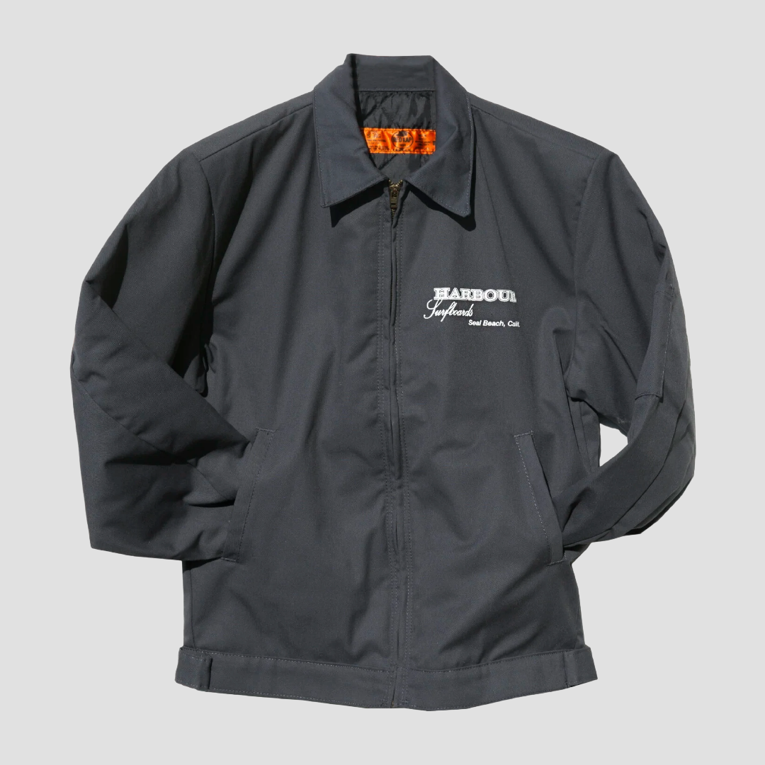gas station jacket - charcoal