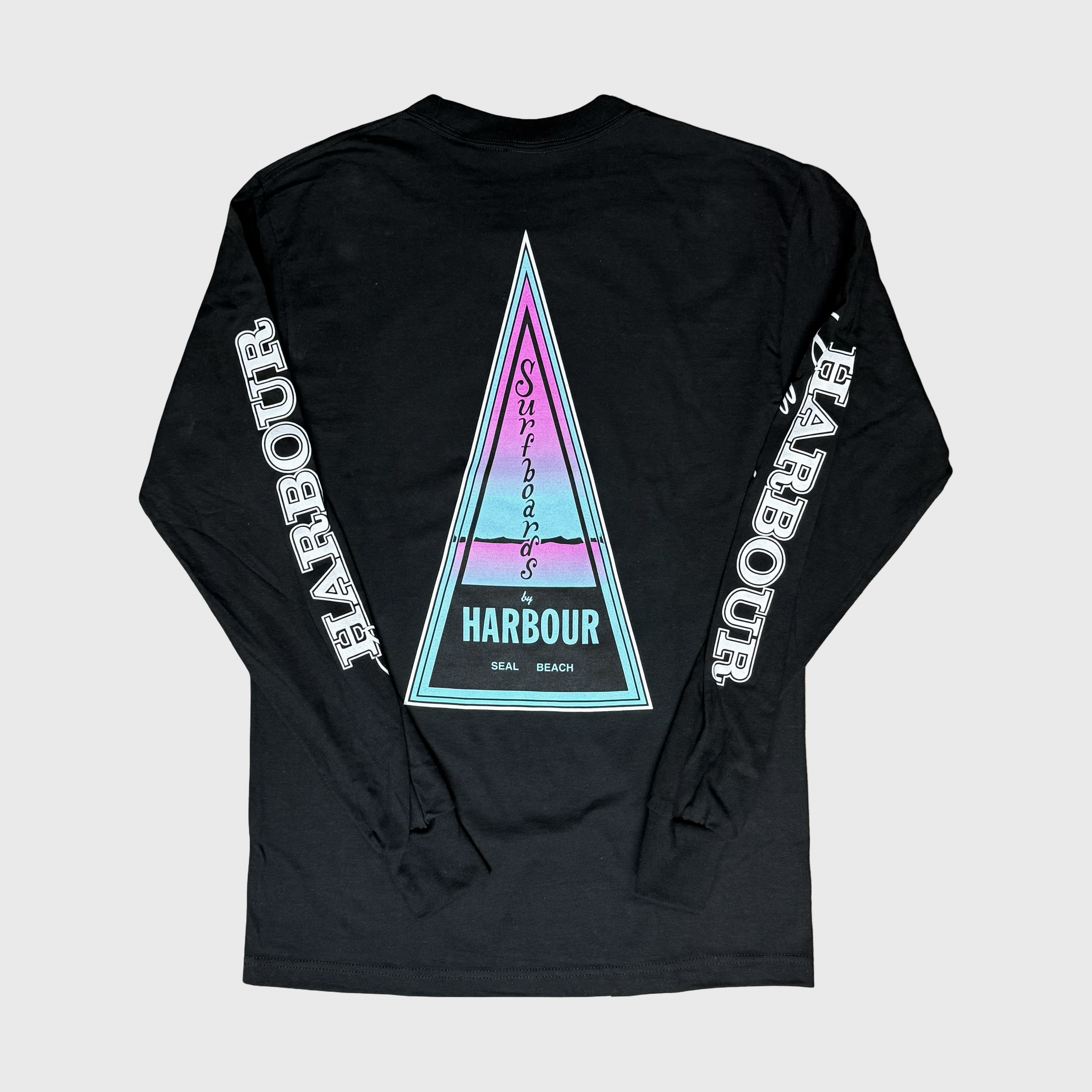 80's chrome l/s - black