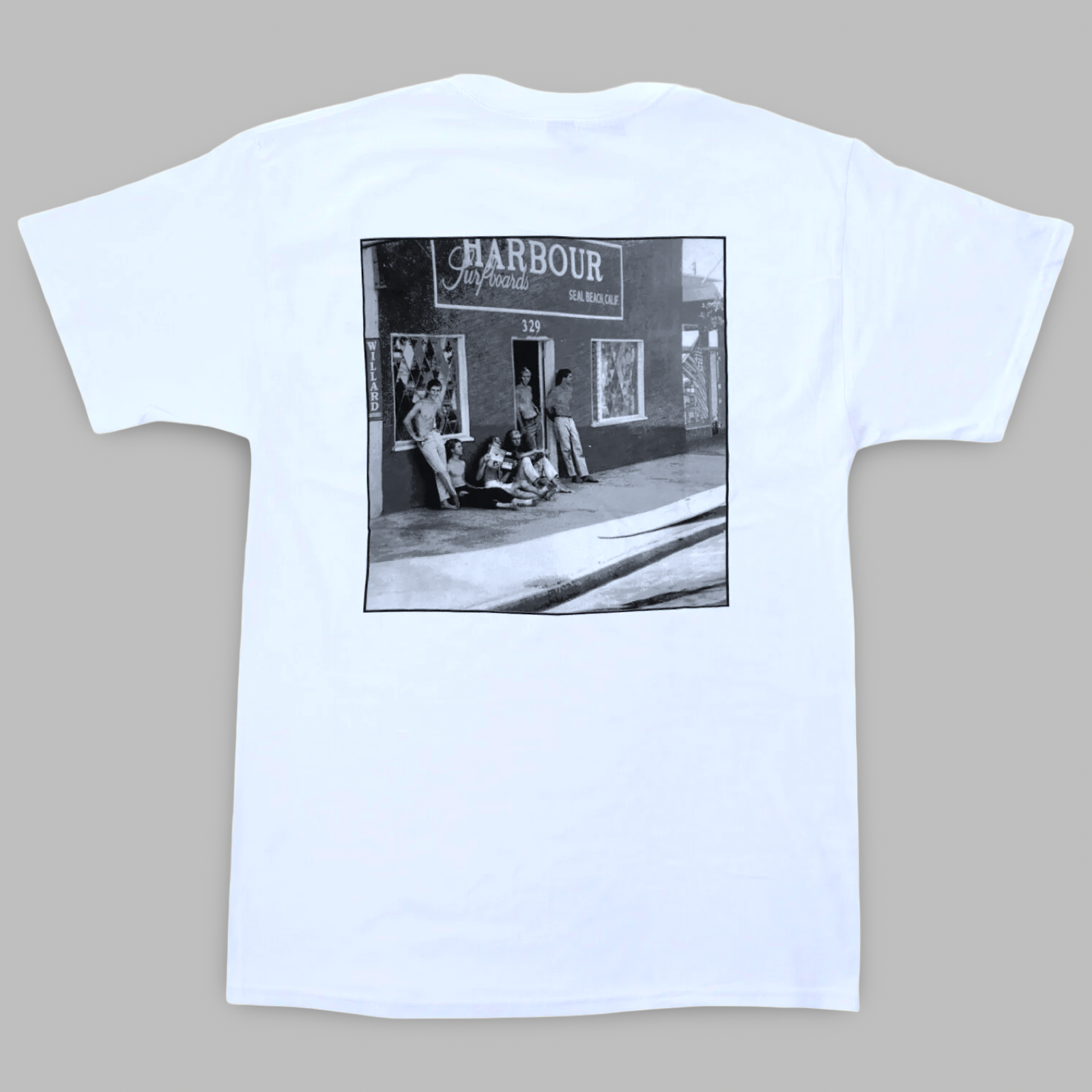 shop pic tee - white