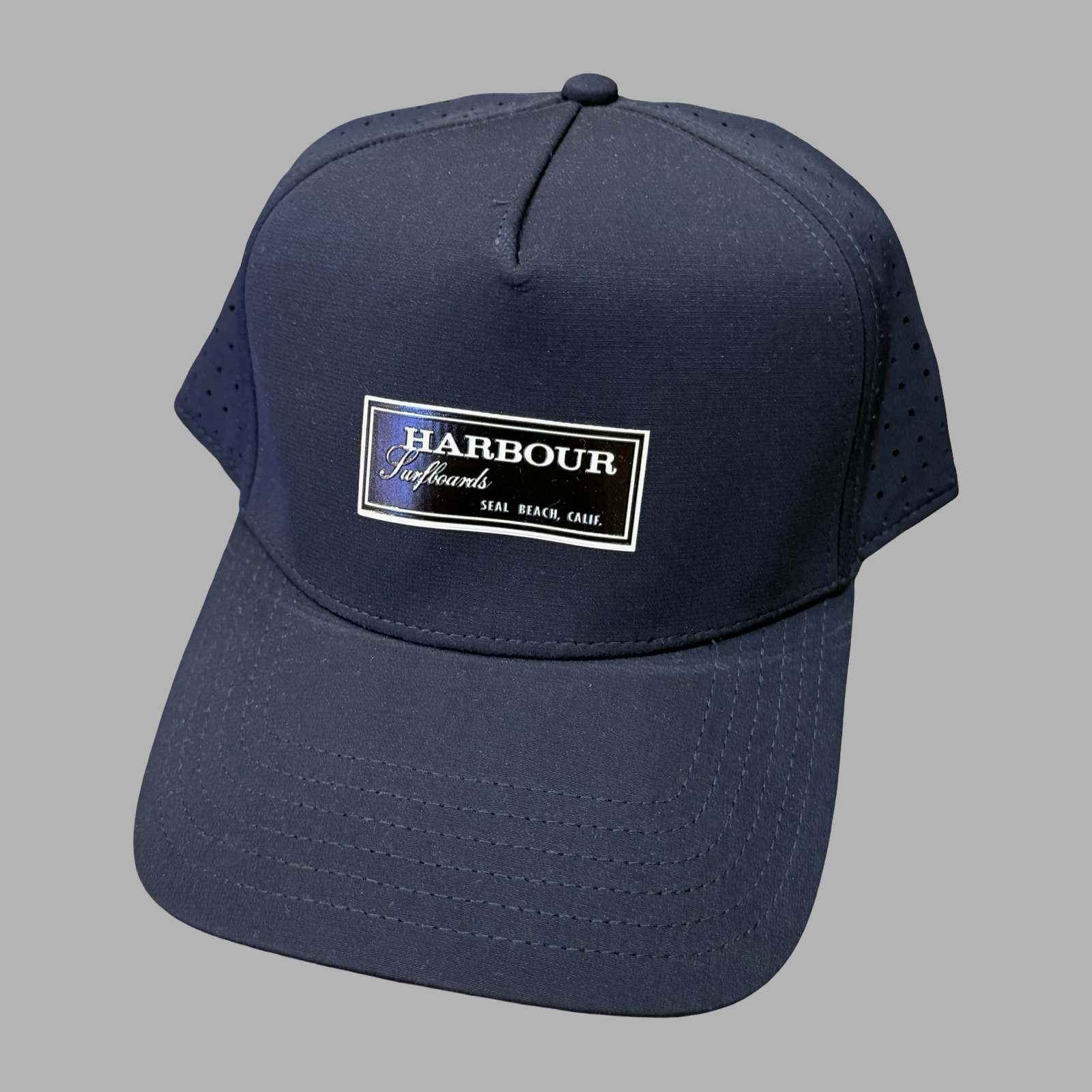 rectangle performance hat - black