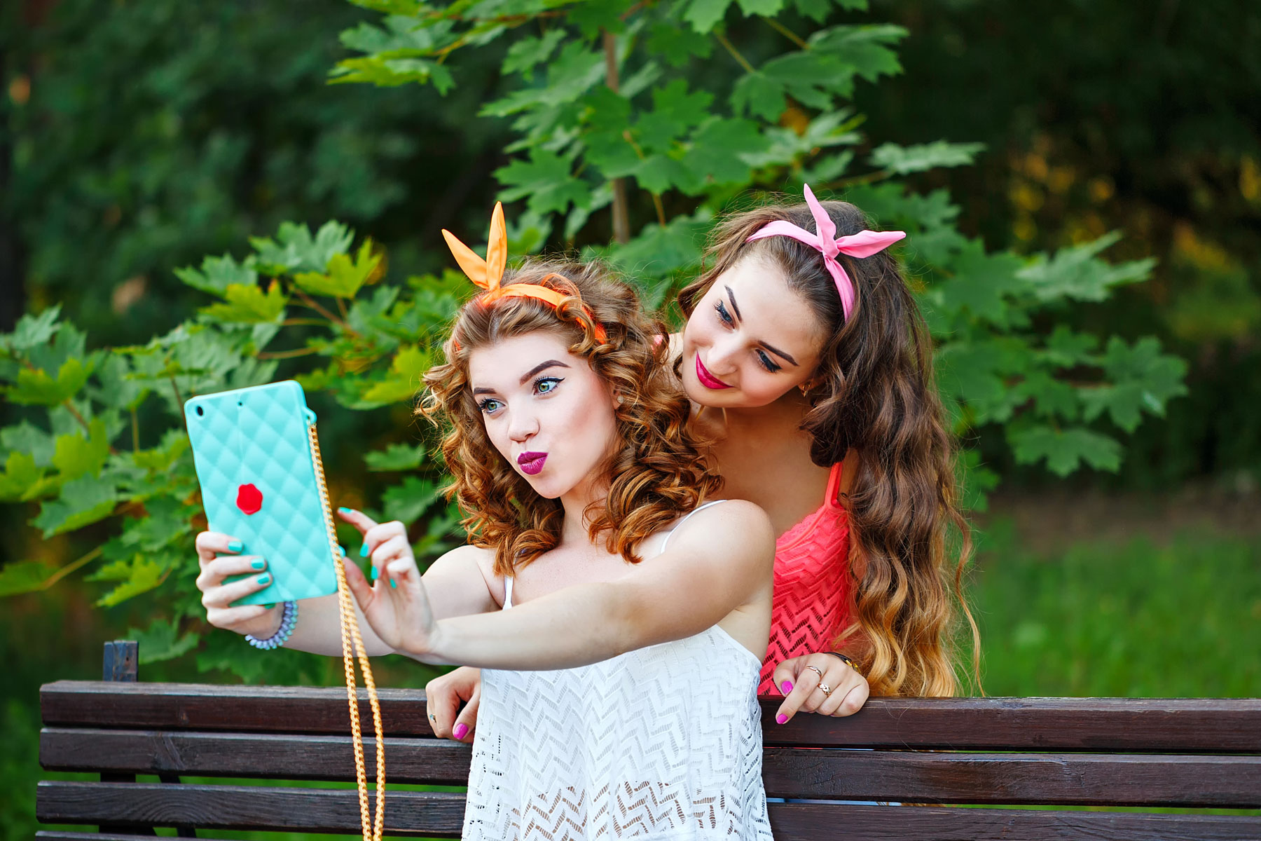 Show some wisdom in the online world young women.