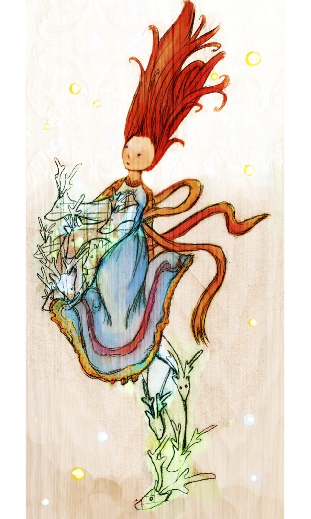 Go forth boldly, talented artist Katy McHugh.