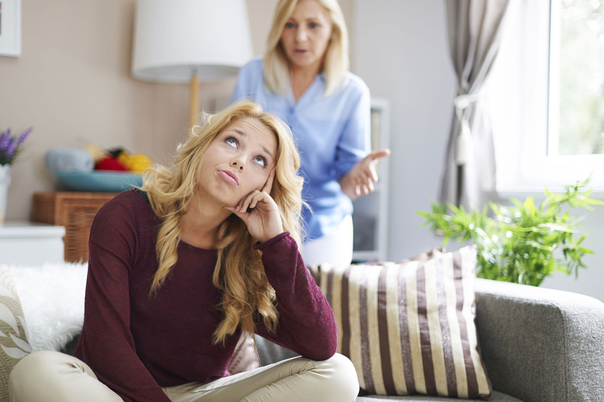 Family relationships can be so tricky young women.