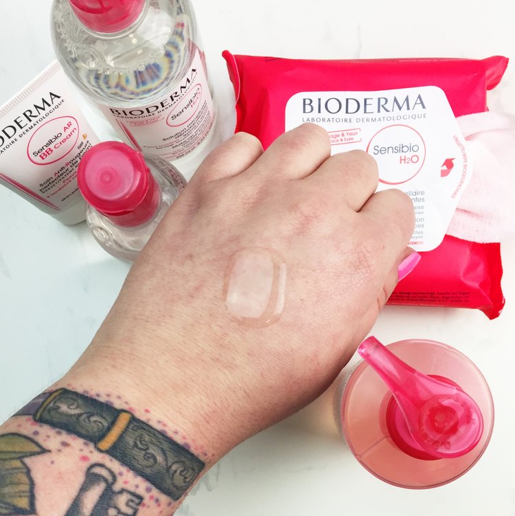 Marisa Robinson Beauty Blogger Bioderma Sensibio