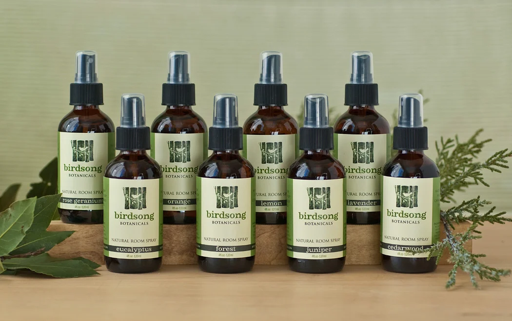 Label design for Birdsong Botanicals