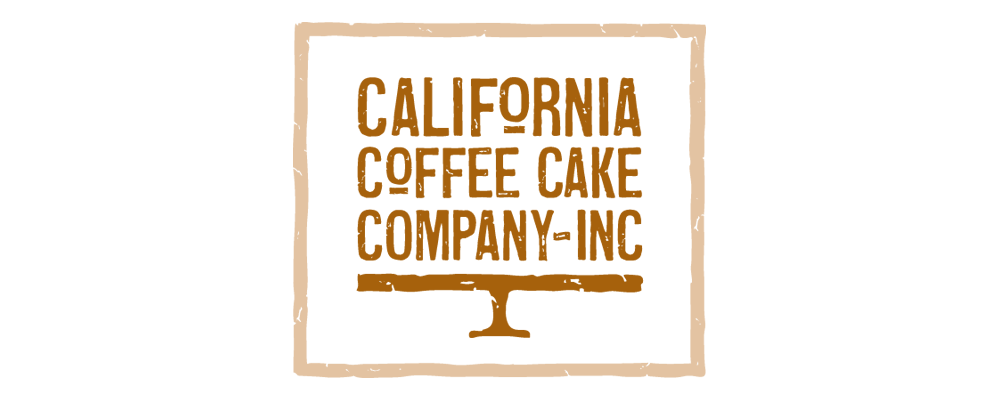 California Coffee Cake Branding