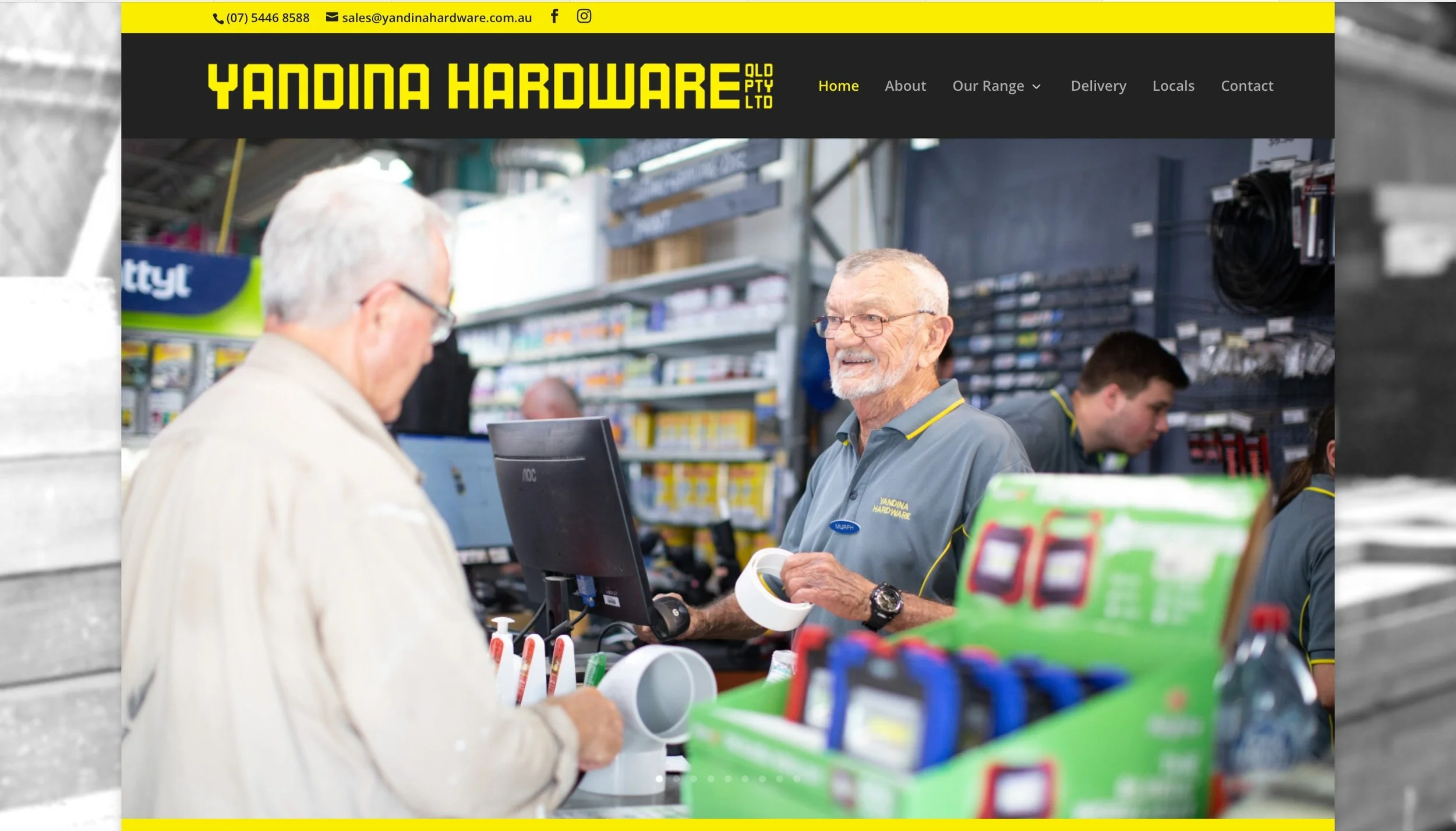 Yandina Hardware Website