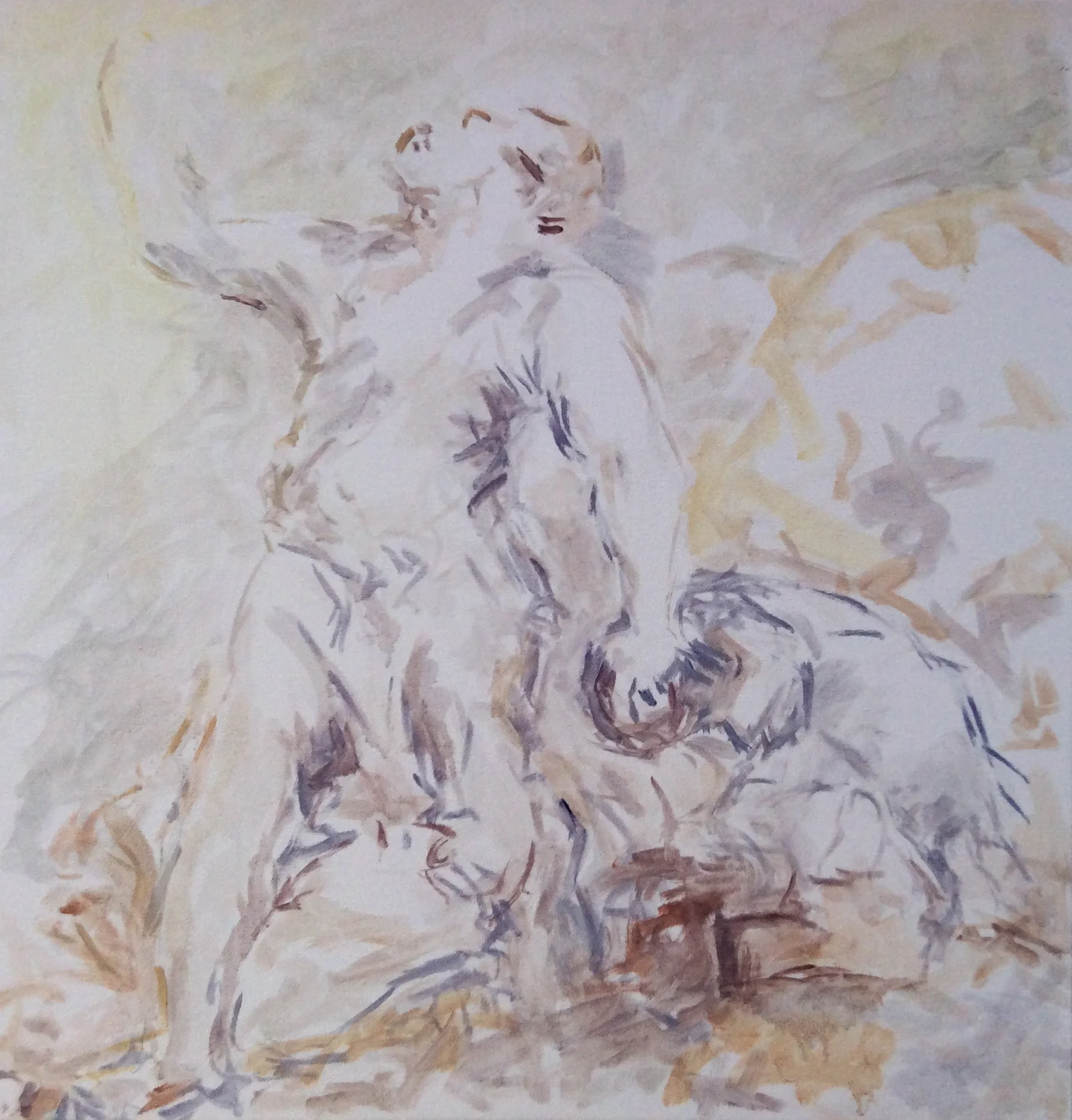 Oil on Canvas - 57x59cm