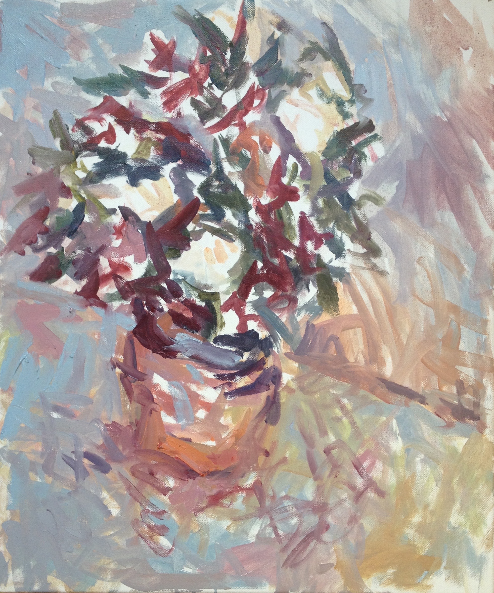 Oil on Canvas - 54x46 cm