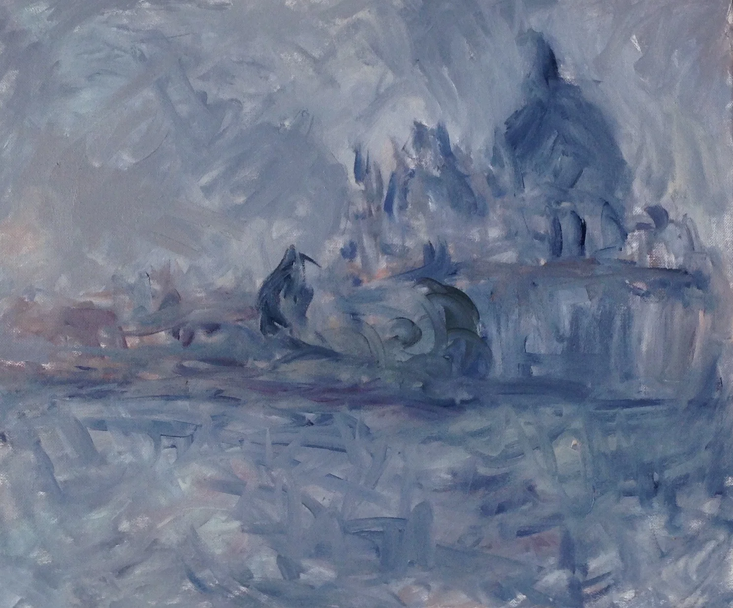 Oil on Canvas - 38 x 46 cm